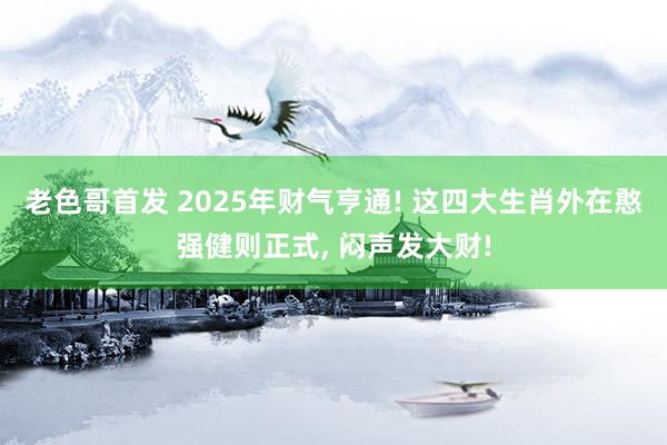 老色哥首发 2025年财气亨通! 这四大生肖外在憨强健则正式， 闷声发大财!