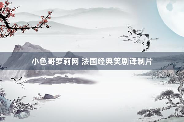 小色哥萝莉网 法国经典笑剧译制片